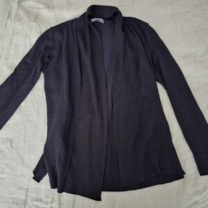 89th & Madison Black Knit Cardigan